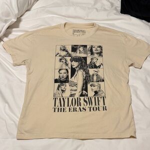 Taylor Swift The Eras Tour Cream T-Shirt